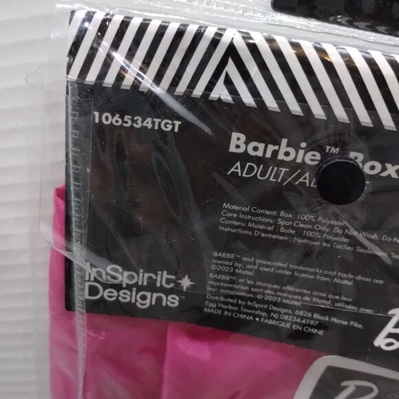 In Spirit Designs Barbie Box costume MIB Adult One size fits all - Picture 8 of 8